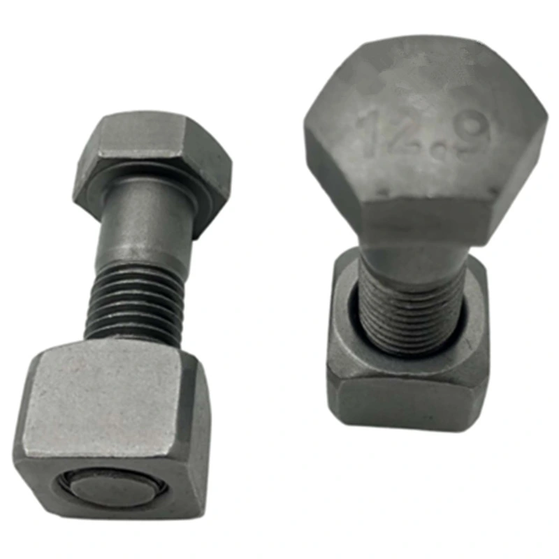 Track Bolts Nuts and Bolts Manufacturing All Kinds Excavator or Bulldozer Track Bolts Nuts