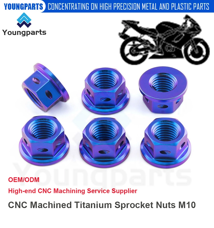 Boost Performance and Reduce Weight with Titanium Sprocket Nuts M10