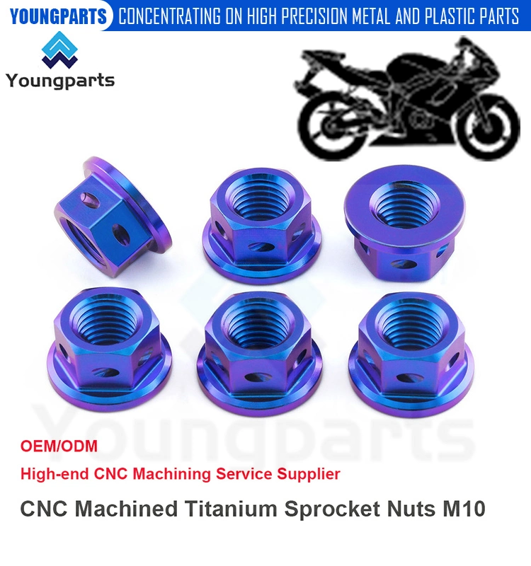 Upgrade Your Bike′s Performance with Titanium Sprocket Nuts M10