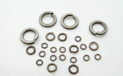 Rondelle elastiche DIN127 in acciaio inossidabile e titanio